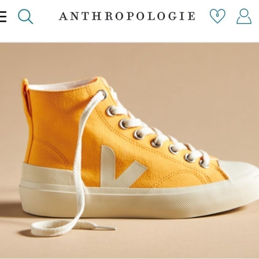 Veja Wata II Canvas Oasis Pierre Sneakers Size 8 Anthropologie